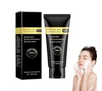 sjfscqr Lait nettoyant et blanchissant à la niacinamide, nettoyant purifiant éclaircissant à la niacinamide, nettoyant hydratant pour Le Visage pour Tous Les Types de Peau