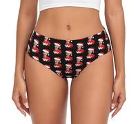 SJHAZSL Culotte de Personnalisée, Photo Visage Culottes, Culotte de Bikini Femme avec Photo pour Femme Épouse Saint-Valentin Noël