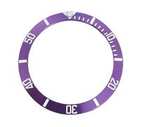 SJHDUNBW EUR 1 Insert de Lunette Montre numérique en Aluminium et magnésium 38 mm, Accessoire Conversion for boîtiers 40 Pièces de Montres(Lila)