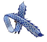 SJHDUNBW EUR 6 m/8 m/10 m/12 m Dragon Dance Streamer Spring Festival Ribbon Throwing Fitness et équipement de Divertissement for Les Personnes âgées(Blauw,8m/26.2ft)