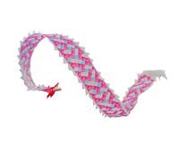 SJHDUNBW EUR Tête de Dragon Chinois avec Nuages de Bon augure et Bandes Arc-en-Ciel. Utilisé dans Les Spectacles Scolaires et Les événements culturels.(Roze,3M)