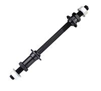 SJHFKDK Axe Roue Velo, Axe de Roue Avant Arrière 240mm VTT rallongée Fat vélo Moyeux arrière essieu Réaménagé Solide Essieu arrière vélo Accessoires essieu