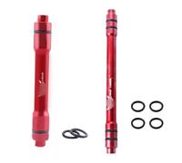 SJHFKDK Axe Roue Velo, Axe de Roue Avant Arrière Vélo 15mm 9 mm et 12 à 9 mm axe traversant Quick Release Hub Brochette Adaptateur