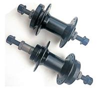 SJHFKDK Axe Roue Velo, Axe de Roue Avant Arrière Vélo Hub Brochettes Quick Release vélo Avant et Frein RearHub Roulement 32 Trous(1 Pair)