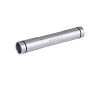 SJHFKDK Axe Roue Velo, Axe de Roue Avant Arrière VTT Adaptateur Axe de Roue Avant vélo axe traversant 15MM Adaptateur 12MM Quick Release Brochettes vélo for VTT M2 Hub(15 to 12 Silver)