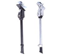 SJHFKDK Bequille Velo 16" 27" en Alliage réglable Soutien vélo Pied Brace béquille for VTT Route Faire du Pièces(Black)