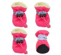 SJHFKDK Chaussure Chien ExtéRieur Chaleur Chaussures for Chien imperméable Bottes antidérapantes Chaussettes for Chat Botas Sapato Para Cachorro(17,4)