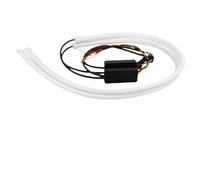 SJHFKDK Clignotant Dynamique RéTroviseur Led Lot de 2 bandes feux position flexibles à for voiture, clignotants, étanches(45cm)
