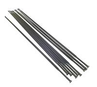 SJHFKDK Rayons,Rayons de Vélo 20 PCS/Lot Spokes Serrures Droites Vélo Plat Vélo Vélo 230 242 258 260 268 278 282 286 290 292 mm(259mm)