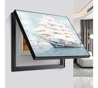 SJMDMZD Couvercle de Compteur Électrique Décoratif Intérieur Cacher Le Compteur Couvercle Décoratif Electrique Decoratif Moderne, Décoration Cacher Peintures Couvercle de Boîte Électrique K 40x30cm