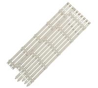 sjniosn 1 jeu de bandes de rétroéclairage LED adaptées for LLg 42LN519C-CC 42LN5400 42LA620S 42LN570S 6916L-1214A 6916L-1215A 6916L-1216A 6916L-1217A Bande lumineuse TV