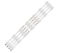 sjniosn Bande de rétro-éclairage LED, 4 pièces, for T IC50LB24 50p65 50C715 50p8 50P65US 50S421 50S423 50P65US 50P8M 50P65 4C-LB5007 Bande lumineuse TV