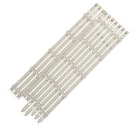 sjniosn Bande de rétro-éclairage LED, Fit for Lg 42LN519C-CC 42LN5400 42LA620S 42LN570S 6916L-1214A 6916L-1215A 6916L-1216A 6916L-1217A Bande lumineuse TV