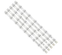 sjniosn Bande LED les modèles 40" NDV REV1 Fit For TOSHIBA 40L3433DG, 39PF3025D, 40L3453DB, 40L1333DB, P40LED13, VES390UNDC-01, VES400UNDS-02 et VES400UNDC-01 Bande lumineuse TV