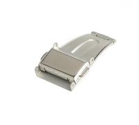 sjniosn Boucle déployante fit for double bouton-poussoir en acier inoxydable for bracelet de montre, 14 mm, 18 mm, 20 mm, 22 mm, 24 mm(16mm)