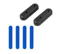 sjniosn Fit for Ninebot Max G30 Fit for G30D Scooter électrique Garde-Boue arrière Bouclier décoratif Couverture Autocollant Accessoires Kit Couverture de Fourche arrière(Blue Set)