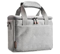 sjniosn Sacoche bandoulière étanche et élégante for Appareil Photo Reflex numérique, Compatible avec Les objectifs Canon, Fit for Nikon et Sony A6000, A6300 et A6400.(Gray)