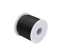 sjniosn Single Color Boxed Super Soft Silicone Cable 30/28/26/24/22/20/18/16/14/12AWG High Temperature Resistant Tinned Copper Cable fil et câble(Black,14 AWG-10M 1roll)