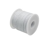 sjniosn Single Color Boxed Super Soft Silicone Cable 30/28/26/24/22/20/18/16/14/12AWG High Temperature Resistant Tinned Copper Cable fil et câble(WHITE,30 AWG-100M 1roll)
