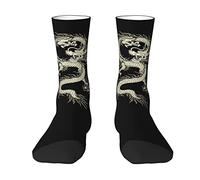 SJOAOAA Chaussettes fantaisie Dragon Crew pour homme, Dragon 03, taille unique