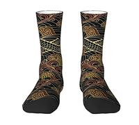 SJOAOAA Chaussettes fantaisie Dragon Crew pour homme, Dragon 06, taille unique