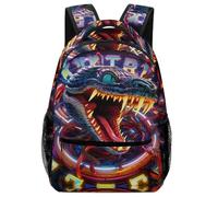 SJOAOAA Sac à dos léger approuvé par les parents pour l'architecture de paysage urbain beaux sacs à dos sac à dos sac à dos sac à dos cartable cartable voyage sacs pour ordinateur portable Style-3693