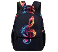 SJOAOAA Sac à dos léger avec partition de musique créative Art Musique Sacs à dos Sac à dos Sac à dos Cartable Cartable Voyage Sacs pour ordinateur portable Style-3426, Style-9, One Size, Sac à dos