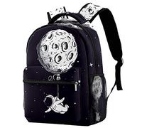 SJOAOAA Sac à dos léger classique pour adolescents mignons astronautes spatiaux sacs à dos de moto, sac à dos, cartable, sac d'école, sacs pour ordinateur portable de voyage Style-4583, Couleur 10