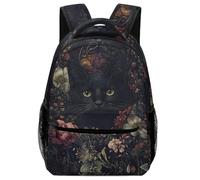 SJOAOAA Sac à dos léger motif chat fleurs art anges sac à dos sac à dos cartable cartable voyage ordinateur portable sacs Style-165, Style-4, One Size, Sac à dos daypack