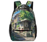 SJOAOAA Sac à dos léger motif chat fleurs art anges sac à dos sac à dos cartable cartable voyage ordinateur portable sacs Style-165, Style :, One Size, Sac à dos daypack
