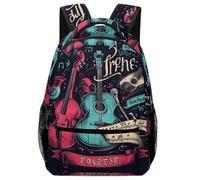SJOAOAA Sac à dos léger pour guitare musicale Sac à dos Sac à dos Sac à dos Cartable Sac à dos Sac à dos Sac à dos Sac à dos Sac à dos Sac à dos Sac à dos Sac à dos Cartable, style-7, One Size, Sac à