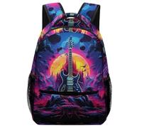 SJOAOAA Sac à dos léger pour guitare musicale Sac à dos Sac à dos Sac à dos Cartable Sac à dos Sac à dos Sac à dos Sac à dos Sac à dos Sac à dos Sac à dos Sac à dos Cartable, Style-3, One Size, Sac à