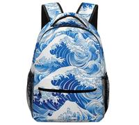 SJOAOAA Sac à dos léger tendance aurore boréale beau paysage sac à dos sac à dos cartable cartable voyage sacs pour ordinateur portable Style-2192, Style-2, One Size, Sac à dos daypack
