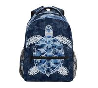 SJOAOAA Sac à dos unisexe avec carillons éoliens loup carillons, multicolore 5, taille unique