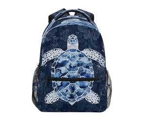 SJOAOAA Sac à dos unisexe avec carillons éoliens loup carillons, multicolore 5, taille unique