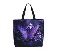 SJOAOAA Sac à provisions unisexe réutilisable pour mathématiques, géométrie, geek calculus, grande capacité, décontracté, sac à main, sac à main, Beurre violet, Taille unique