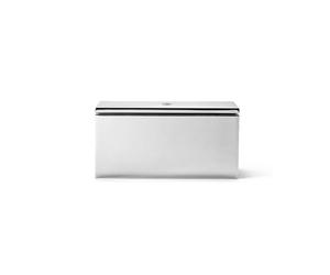 Sjöstrand Distributeur de capsules de café pour 20 capsules de café compatible avec Sjöstrand/Nespresso - Support de capsules en acier inoxydable et bois - Rangement élégant pour la cuisine