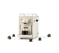 Sjöstrand The Original Machine à Espresso - Compatible avec Nespresso, boîtier en acier inoxydable, avec finition beige mate
