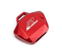 SJOIOOP ProtectionCoque Clé Housse de protection pour clé de moto CNC pour S1000XR, S1000RR, S1000R, HP4, HP2(Red 3)