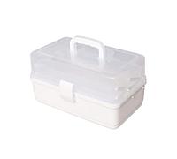 Sjqecyfv Tackle Box Boîte à couture Blanc