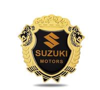 SJSHOPS Emblème de Voiture pour Suzuki Swift Sx4 Vitara Jimny S Cross, Autocollant 3D Accessoire Voiture Tuning, Chrome et ABS, Universel pour Voiture et SUV