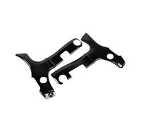 SJSJJAH 1 paire de caches de cadre de moto en plastique ABS noir brillant for GSXR1300R GSX1300RA GSX1300RZ 1997-2017
