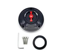 SJSJJAH Bouchon de réservoir de carburant CNC for moto Monster SuperSports 1098 S/R 748 916 996 998 848(Black and Red)