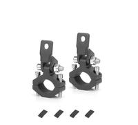 SJSJJAH Support de fixation for phare de moto, barre lumineuse, feu antibrouillard, support de tube de phare for moto, scooter, dirt pit bike, SUV(20mm-28mm)