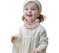 SJTJSPX Cache Cou Enfants Tour de Cou en Coton Bébé Filles Garçons Tubulaire Écharpe Multifonctionnel Bandeau Bandana Foulard Chapeau Bavoir Respirant Écharpe Cercle Hiver Automne Chaud Coupe-Vent