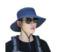 SJTJSPX Chapeau de Pêcheur Chapeau de Jungle Homme Femme Bob Randonnée Anti UV Pliable Chapeau de Soleil Large Bord Chapeau de Voyage Chasse Camping Safari Alpinisme Chapeau de Bassin Visière
