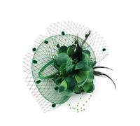 SJTJSPX Chapeau Fascinator Femme Chapeau Bibi Chapeau Mariage Hat Chapeaux Cérémonie Fleur et Plumes Serre-tête Élégant Bandeau Clip de Cheveux Accessoires Cocktail Carnaval Tea Party Royal Ascot