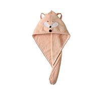 SJTJSPX Cheveux Serviette en Microfibre Enfants Femmes Chapeau Cheveux Séchage Rapide Cheveux Turban avec Bouton Super Absorbantes Cheveux Secs Serviettes de Bain Serviettes à Cheveux