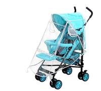 SJTJSPX Habillage Pluie Poussette Universelle Housse de Pluie PVC Transparent Capote de Pluie Poussette Landau Fenêtre Ouverture Couverture de Pluie Impermeable Protection Contre Pluie Vent Neige