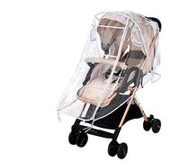 SJTJSPX Habillage Pluie Poussette Universelle Housse de Pluie PVC Transparent Capote de Pluie Poussette Landau Fenêtre Ouverture Couverture de Pluie Impermeable Protection Contre Pluie Vent Neige